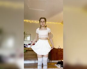 Summertime aka Summertimejames OnlyFans - I figured u guys might appreciate this old vid even though it’s short, I love wearing skirts