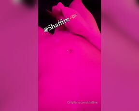 Shemale Shaffire aka Shaffire OnlyFans - Cum with me then lick me clean