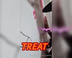 Shemale Shaffire aka Shaffire OnlyFans - Trick or Treat Inbox video (See video for more details ends midnight 31st of October 2021) F 3