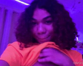 TS Jayla aka Tsjaylahill OnlyFans - Love the neon effect that goes on in my room 2