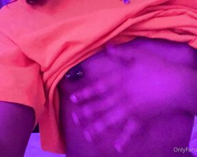 TS Jayla aka Tsjaylahill OnlyFans - Love the neon effect that goes on in my room 2