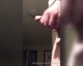 TS Alice Blaque aka bloodrain OnlyFans - Edging and dripping precum and cum, Cum Control, Finger Fucking my own ass with precum