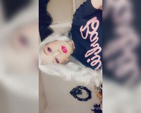 TS Alice Blaque aka bloodrain OnlyFans - Here’s another Barbie ball dribbling video! how bad do you wanna fucking suck them They’re