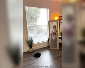 Deja Beige aka dejabeige OnlyFans - POV with the blinds open and a mirror to watch myself be naughty