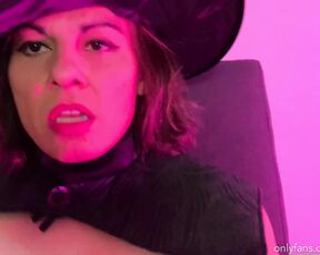 Mona Vela aka monavela OnlyFans - Mona is a dirty and horny witch who love to fuck guys in halloween dropping her