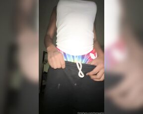 Creolemaamii aka tsmaamii OnlyFans - I know you love my ass in my panties with my dick slipping out from time