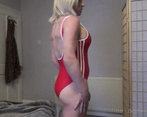 TS Katie Fox aka katie__fox OnlyFans - Late night swimsuit tease Would you like your own private viewing