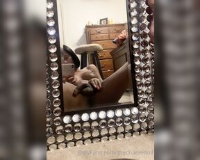 TS Chanel Doll aka thedollshowxxx OnlyFans - Watch me as i please myself in the mirror