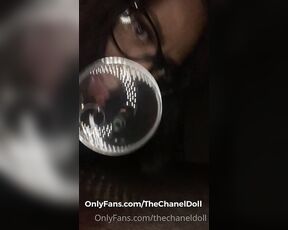 TS Chanel Doll aka thedollshowxxx OnlyFans - I got so worked up lookin for my glasses i decided to reveal some stress