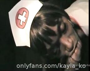 Kayla KO aka kayla_ko OnlyFans - The Head Nurse is here to heal the Needed part 2