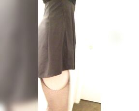 Stephanie Lovell TS aka Princess2_queen OnlyFans - Cant hide my gurly cock in this romper!!