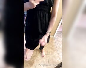 Stephanie Lovell TS aka Princess2_queen OnlyFans - I cum so much on my mirror!