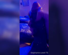 Stephanie Lovell TS aka Princess2_queen OnlyFans - Watching a movie and jerking my girl cock