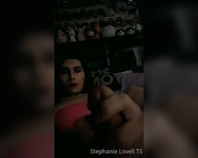 Stephanie Lovell TS aka Princess2_queen OnlyFans - I made it rain on my self 1