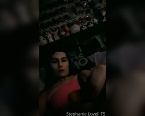 Stephanie Lovell TS aka Princess2_queen OnlyFans - I made it rain on my self 2