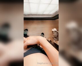 Stephanie Lovell TS aka Princess2_queen OnlyFans - No one’s here so I’ll play with my girl cock by the window