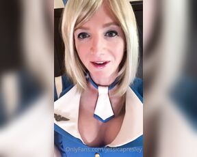 TS Jessica Presley aka Jessicapresley OnlyFans - Do you prefer flight attendant or stewardess