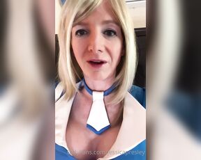 TS Jessica Presley aka Jessicapresley OnlyFans - Do you prefer flight attendant or stewardess