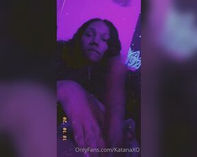 TS katanaXO aka katanaxo OnlyFans - Letting it hang out who wants a taste