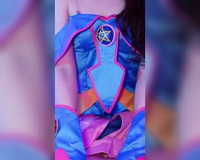 LalaThePala - Futanari Dark Magician Girl riding a cock cumming on top