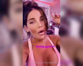 Love Tamzin Ts aka lovetamzints OnlyFans - Pre gym video !!!!