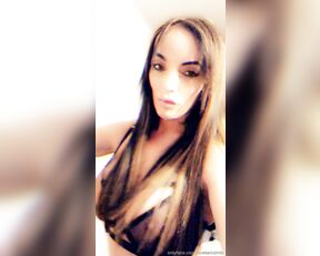 Love Tamzin Ts aka lovetamzints OnlyFans - See through black scrappy lingerie dancing like a pro!!!!