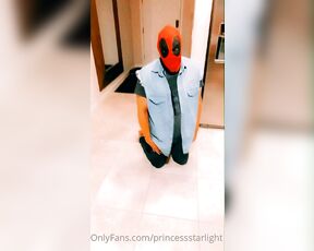 PrincessStarLight aka princessstarlight OnlyFans - When Deadpool comes to visit