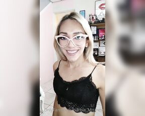 Barbie Mistress aka barbie_tamer OnlyFans - Show cum very hot babys He makes me run and then runs over my face