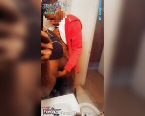 Thotiana Vixen aka thotianavixen OnlyFans - Bathroom Quickie 22 year old Dude from Harlem witta FAT 10 inch DICK!