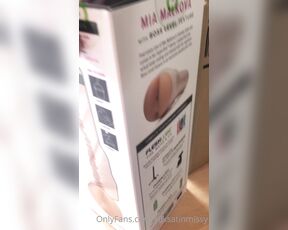 TS Missy aka silksatinmissy OnlyFans - I had to film me trying out my new flesh light for the first time, and