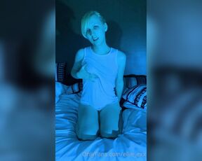 Ellie exx aka ellie_exx OnlyFans - Tried out my colored lighting again this time with oil  thought it would look