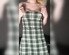 Ellie exx aka ellie_exx OnlyFans - Latenite vid  I felt really cute in this little dress and was hungry for cum