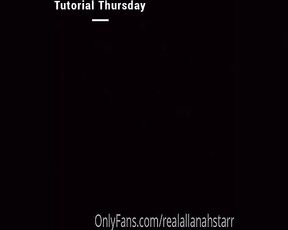 Allanah Starr aka realallanahstarr OnlyFans - Tutorial Thursday How to stroke someone elses cock