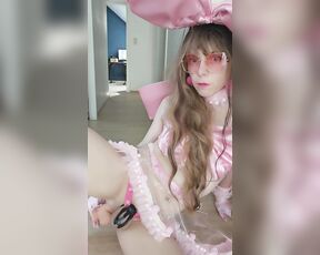 Sissy Joyce aka sissyjoyce OnlyFans - Master said I cant take the dildo he bought for me !! So bitch had