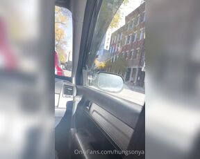 SonyaHung aka hungsonya OnlyFans - Car head in Montreal