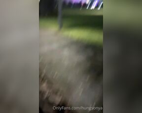 SonyaHung aka hungsonya OnlyFans - Sucking dick at the park! Love this cock so much