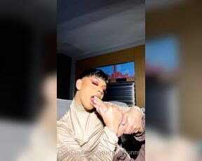 YourPlayBunnyy aka Yourplaybunnyy OnlyFans - Daddy wanted me to record a small clip of me sucking my feet
