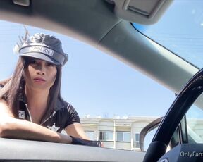 Tstaylor9 aka Tstaylor9 OnlyFans - This is my new hot scene Two horny officers stopped a guy driving crazy on the street He became