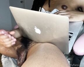 ThiccyTheDoll aka thiccythedoll OnlyFans - I was editing my own video and got horny