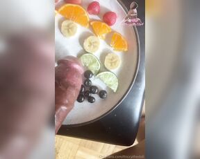 ThiccyTheDoll aka thiccythedoll OnlyFans - Would you lick this plate clean