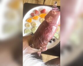 ThiccyTheDoll aka thiccythedoll OnlyFans - Would you lick this plate clean