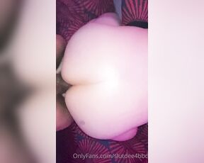 TS Dee4bbc aka dee4bbc OnlyFans Video - The Dom gave me a bite on my ass to mark his territory then dug my