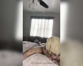 Tsamyaustin aka tsamyaustin OnlyFans Video - Part two of the fan getting a piece