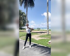 Ladyboy_maria aka ladyboymaria199 OnlyFans Video - I felt so naughty when i was out jogging, i had to go into the forest