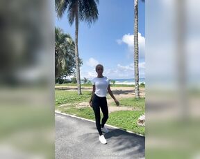 Ladyboy_maria aka ladyboymaria199 OnlyFans Video - I got so horny when i was out jogging by the beach today  Full naughty