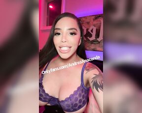 Andrea Anaconda aka andreaanaconda OnlyFans Video - The way I can run into a guy who wants to fuck me and turn the