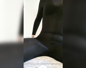 Britishmeghanspice aka britishmeghanspice OnlyFans Video - sheer catsuit part 7