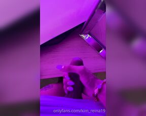 Kimmy Reina aka kim_reina19 OnlyFans Video - This girl is so hard, do you want my sweet milk i need your tongue