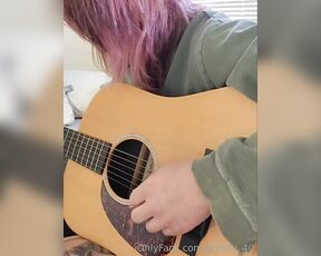 Ghosty 40 aka ghosty_40 OnlyFans Video - A rare video of my mediocre guitar skills