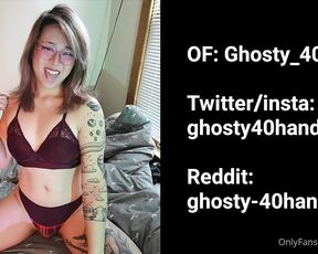 Ghosty 40 aka ghosty_40 OnlyFans Video - Hey so this is something a little different than my normal videos